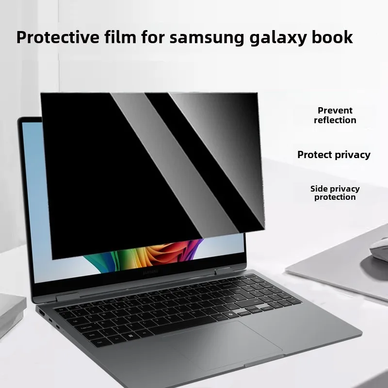 Suitable for 15.6/16-inch Samsung Galaxy Book5 Pro 360 Computer Privacy Protection Film NP960XHA Laptop Screen Anti-Visit 750QHA
