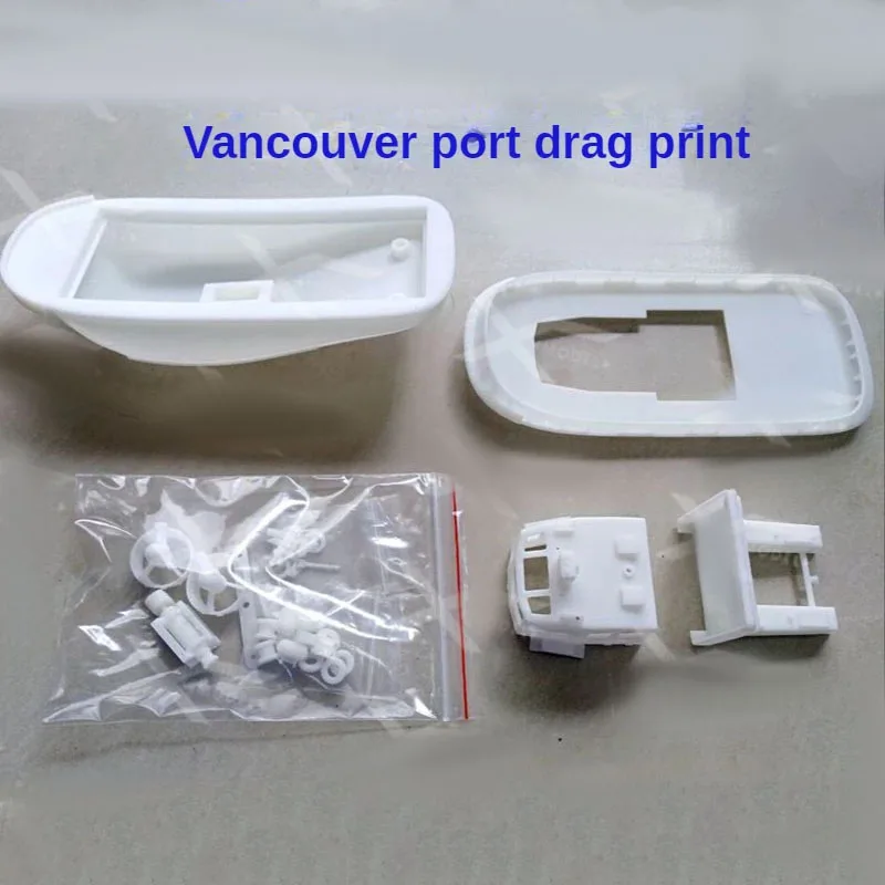 180mm RC Harbor Tugboat Printing Assembly Kit VANCOUVER Remote Control Model Ship Kit DIY Handmade Ship Model Toy Gift 6