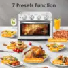 Geek Chef Air Fryer Toaster Oven, 7-In-1 Toaster Oven Countertop with Toast, Bake, Air Fry, Broil Convection Function 2