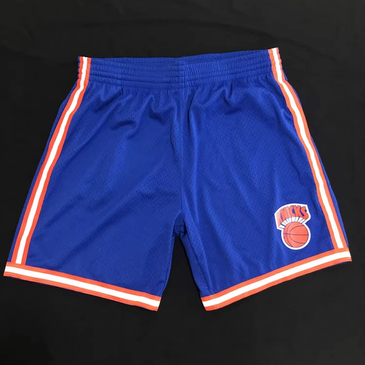 Vintage Knicks Ewing Basketball Shorts 3D Print