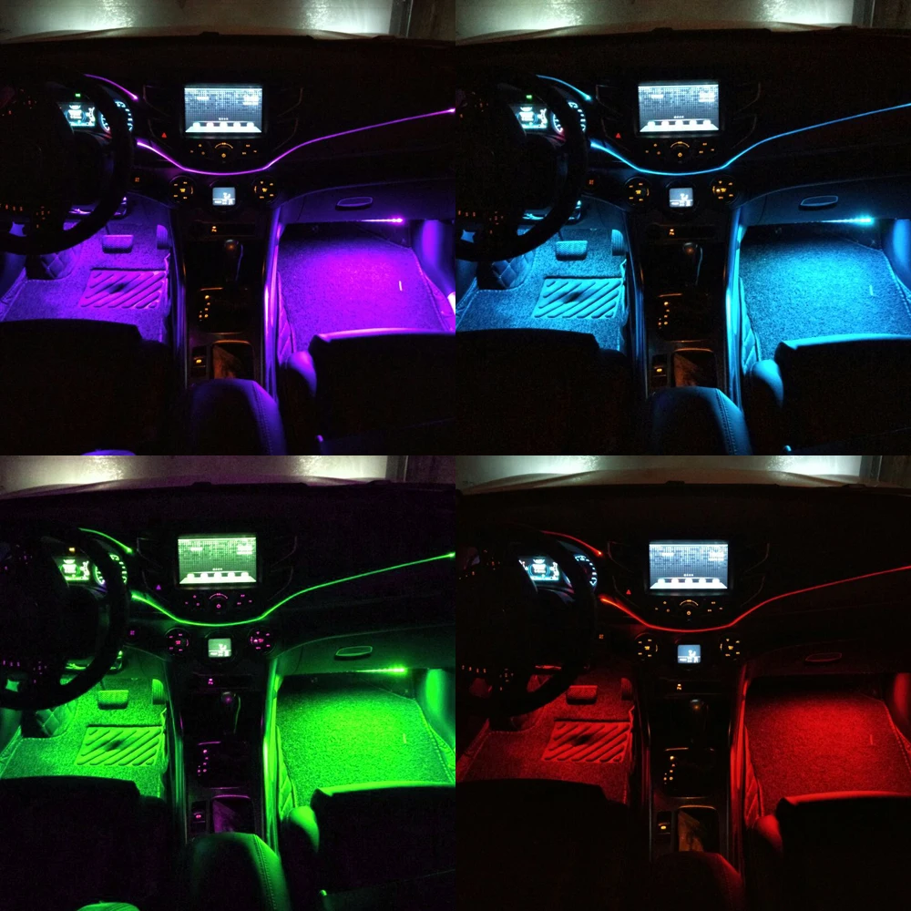 5mX Transparent Side Glow 3mm diameter plastic PMMA Fiber Optic Cable Ceiling Lighting Night Lights Christmas Party Decoration