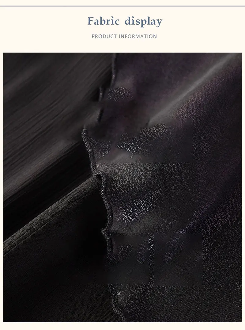 Klassisches Tanzkostüm, lockeres Performance-Kleid mit fließender doppellagiger Hose, Rock mit weitem Bein, Trainingsanzug zum Üben – Detail 4