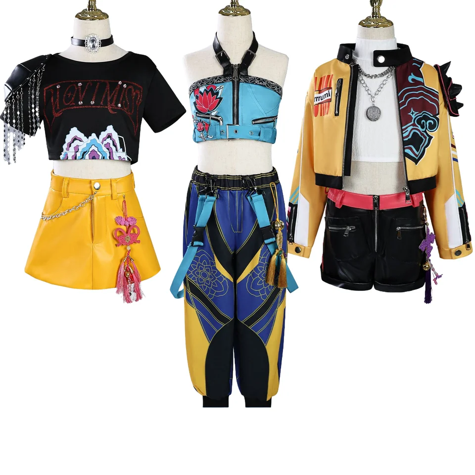 Halloween Kinder mon Hunters Rumi Zoey Mira Kostüm Cosplay Fancy Kleid-DE