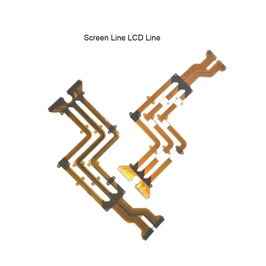 W850용 LCD 플렉스 케이블 카메라 스크린 케이블 교체품 2개