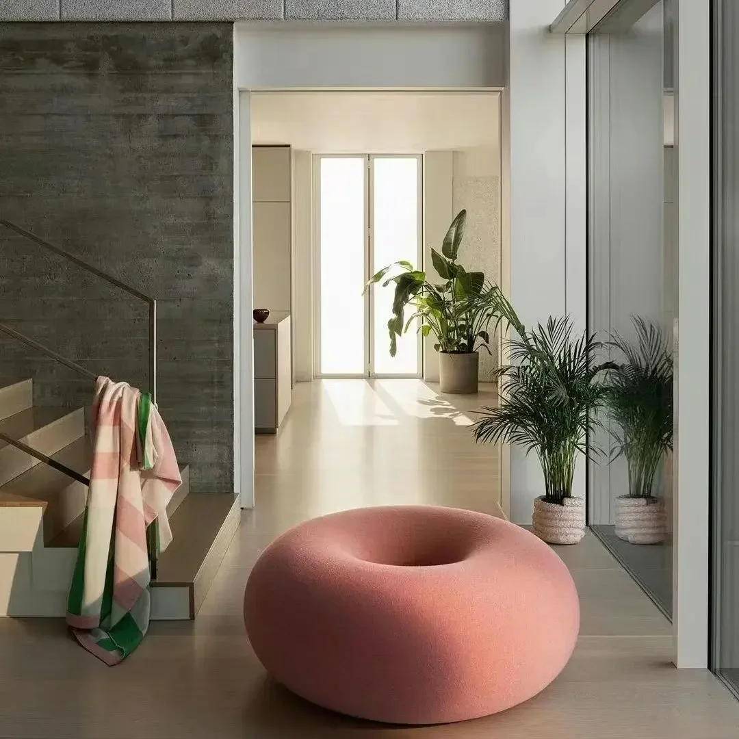 Bedroom Furniture Donut Lazy Sofa Single Small Living Room Hugging Premium Cute Leisure Chair Comfortable