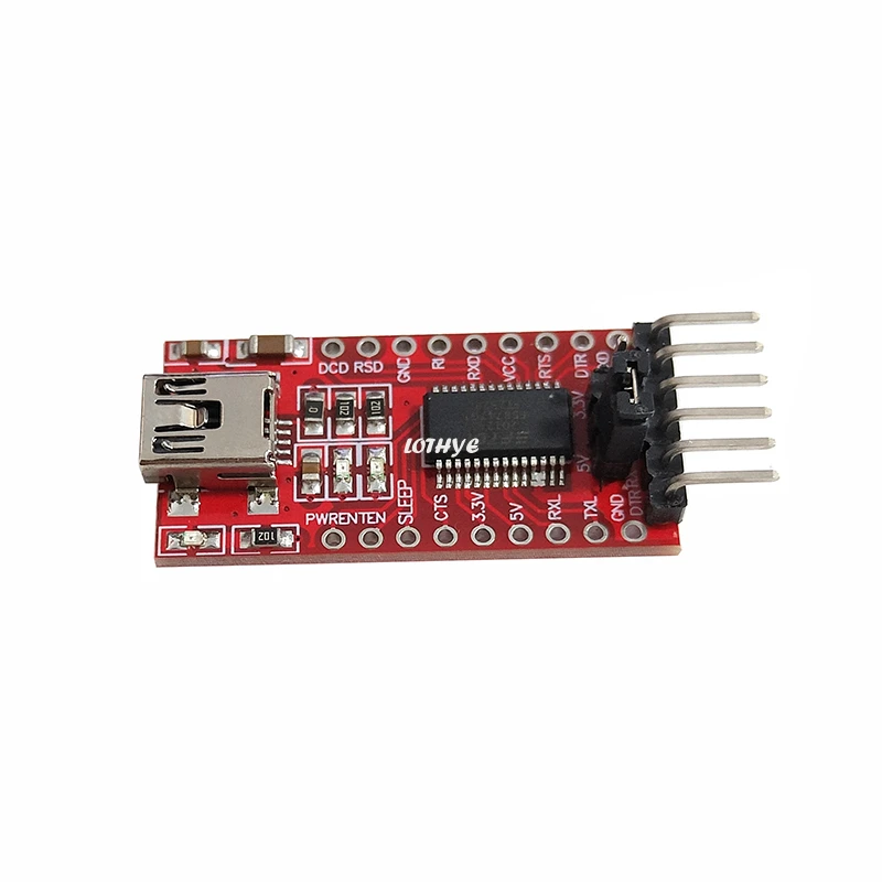 

10PCS FT232RL FT232 USB To TTL Module Supports 3.3V 5V Mini 5P Interface Download Cable To Serial Adapter Module USB TO 232
