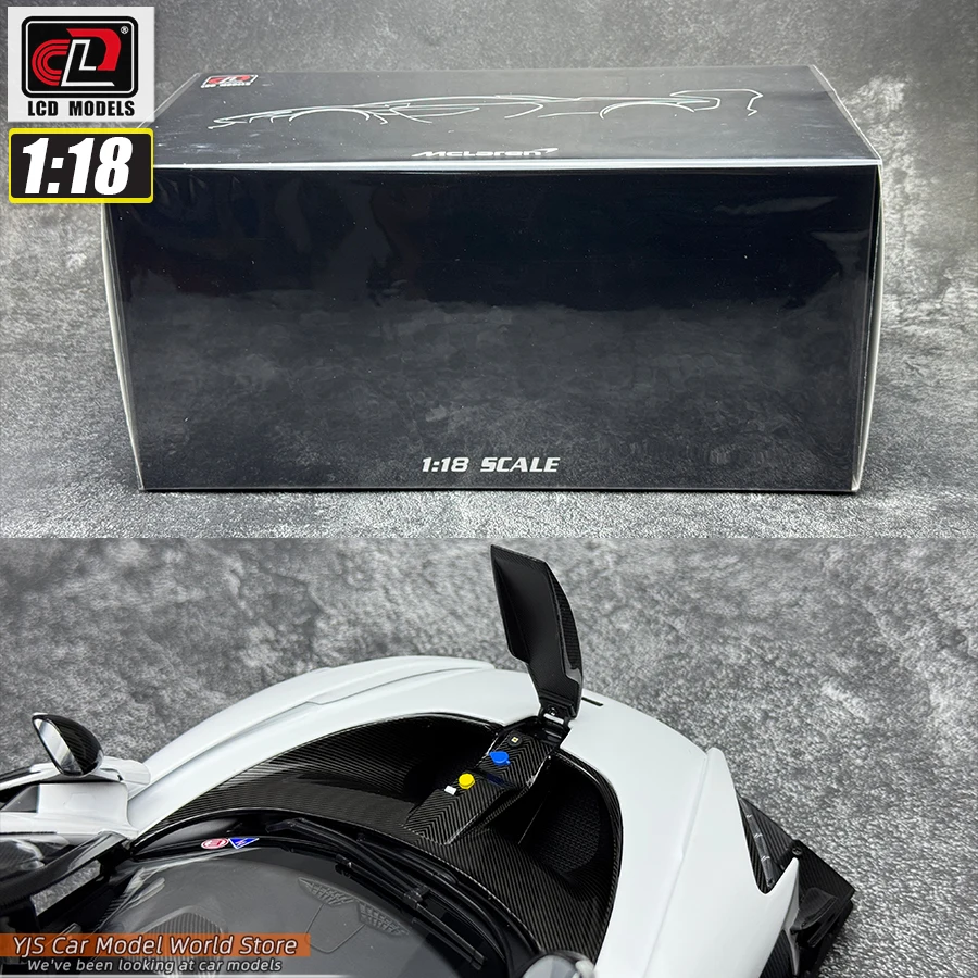 先行販売：LCD 1:18 マクラーレン・セナGTRカーモデル メタル製 静態