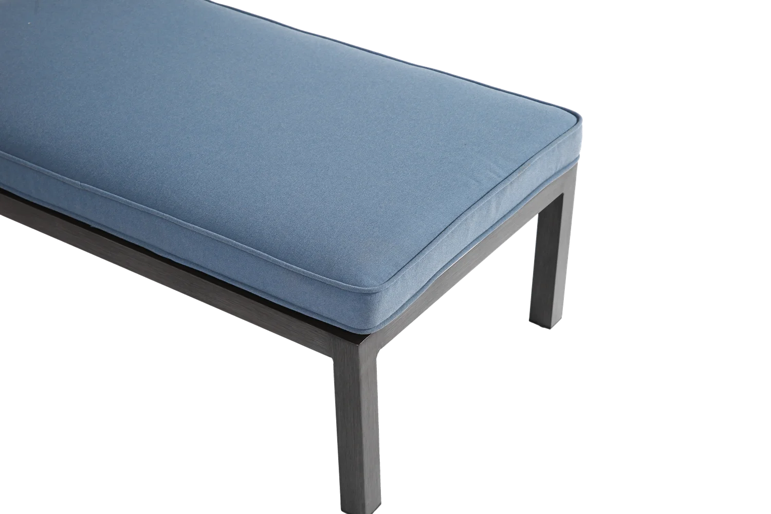 Lounge Patio Chair with Cushion, Adjustable Reclining Rust-Resistant Aluminum Poolside Chaise Lounge Furniture, Waterproof(1pc)