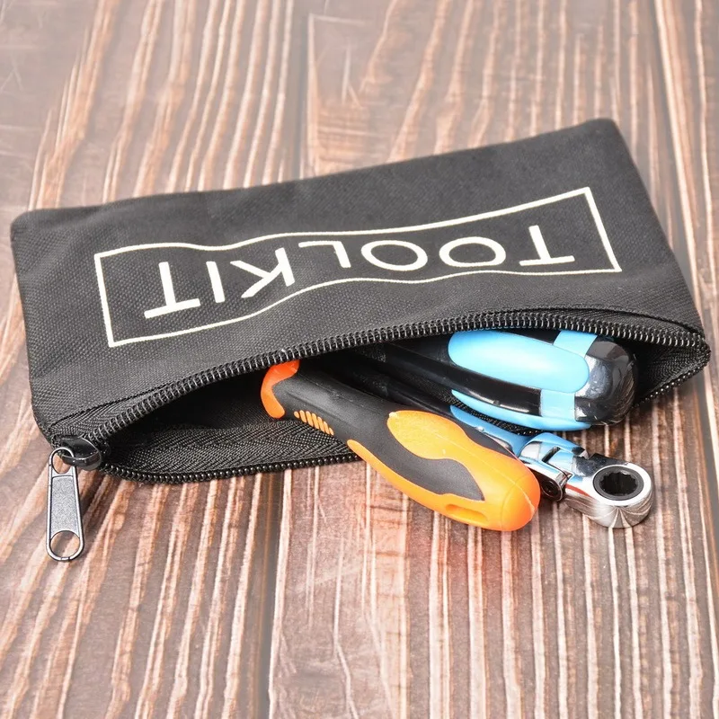 Zipper Canvas Oxford Hardware Toolkit Bag Waterproof Storage Organizer Multifunctional Portable Travel Bag Small Tool Bags tool bag