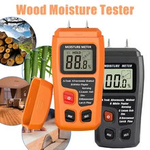 

1pcs 0-99.9% Two Pins Digital Wood Moisture Meter Wood Humidity Tester Hygrometer Timber Damp Detector Large LCD Display