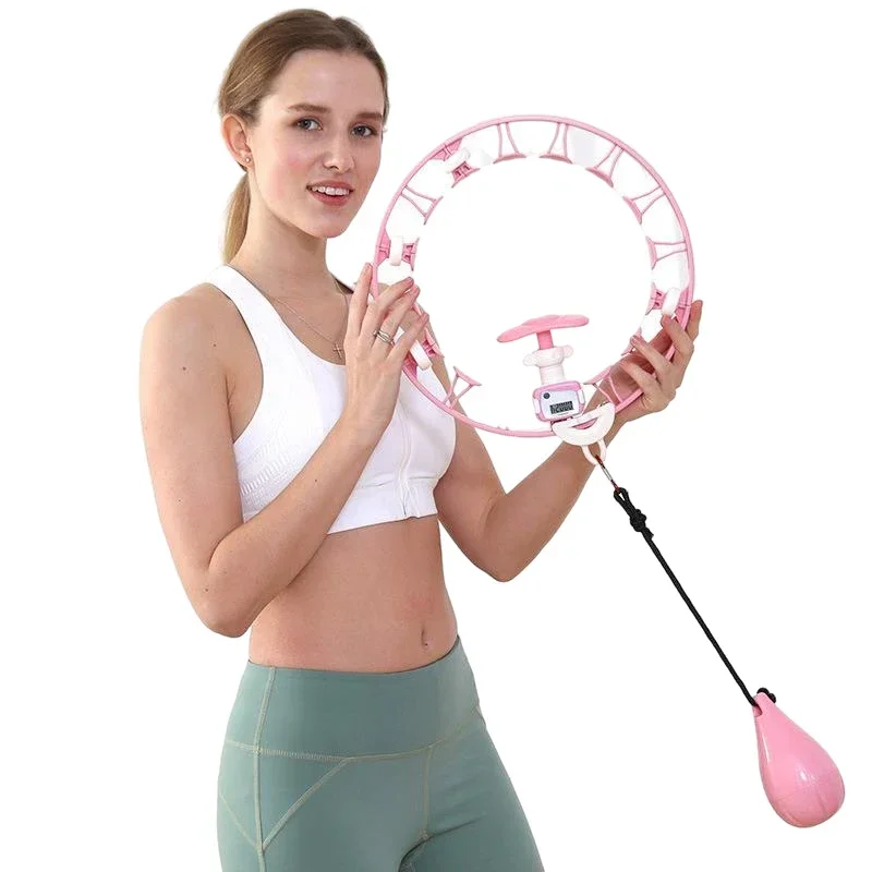 Detachable Smart Counting Sport Hoola Hoops For Home Abdominal Fat Loss Fitness Equipment Slimming Burning Sport Hoops Home Gym