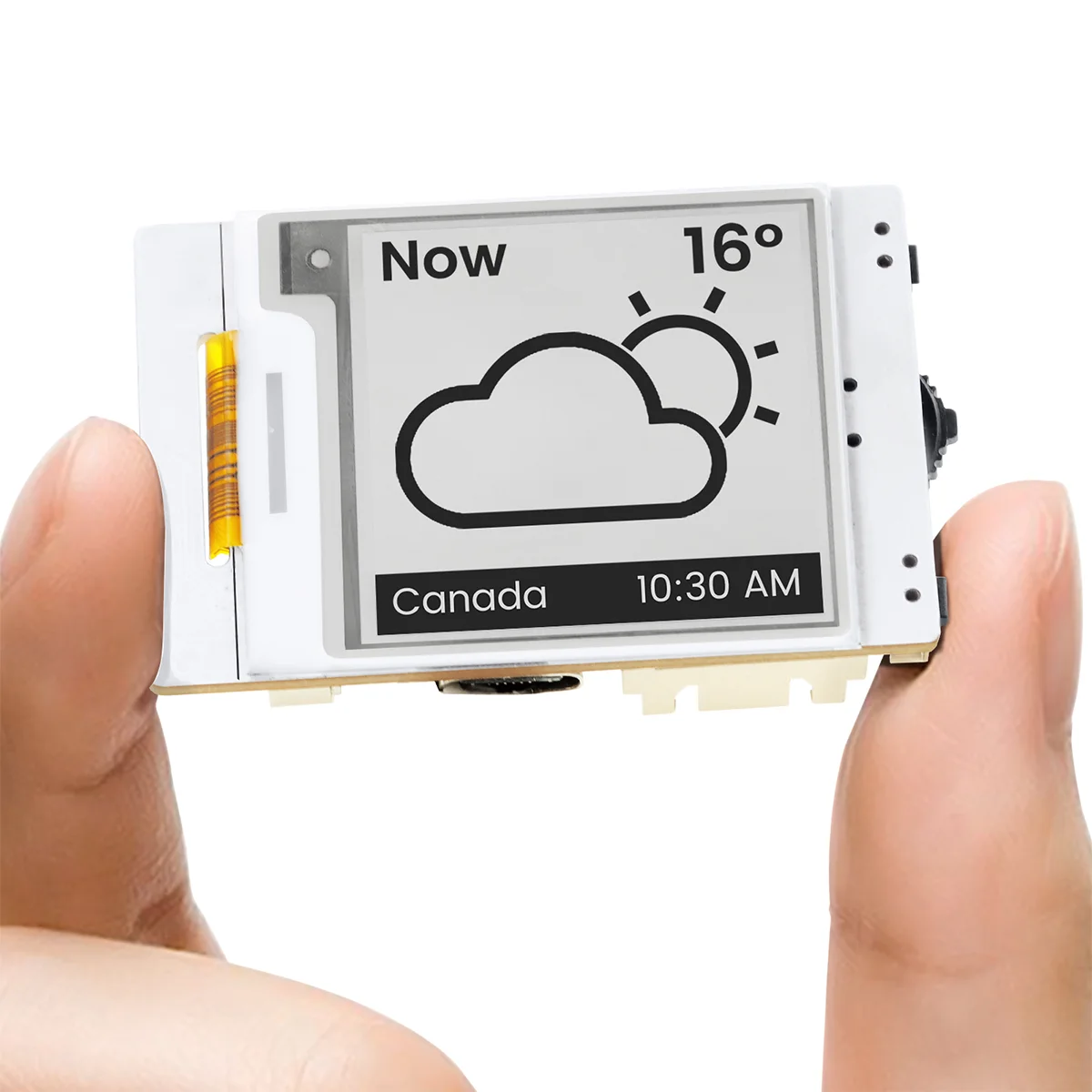 1.54 Inch E-paper E-ink 152*152 ESP32-S3 HMI Display Black/White Driven By SPI Interface for Arduino /ESP/MicroPython e paper display
