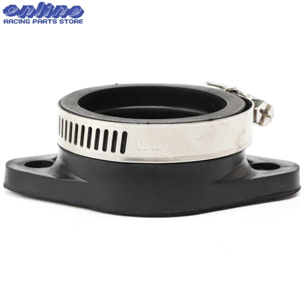 Motorcycle Carburetor Adapter Inlet Intake Pipe Rubber Mat PWK 32mm 34mm Carburetor Universal UTV ATV Pit Dirt Bike motorcycle carburetor repair kit