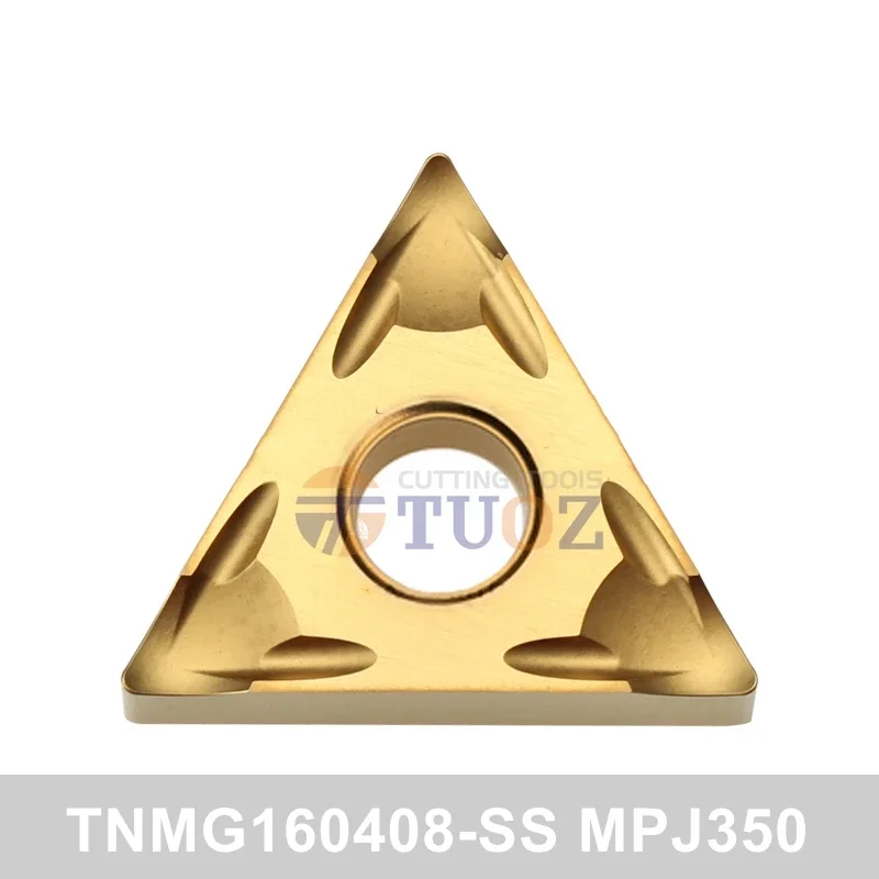 

100% Original TNMG160408-SS TNMG160404-SS MPJ350 Carbide Inserts TNMG 160404 160408 -SS TNMG1604 Lathe Cutter CNC Turning Tools