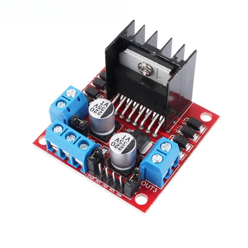 Agudajsu-L298N Driver Card Module, Step Motor, Smart Car Robot, Peltier Prototyping Platinum