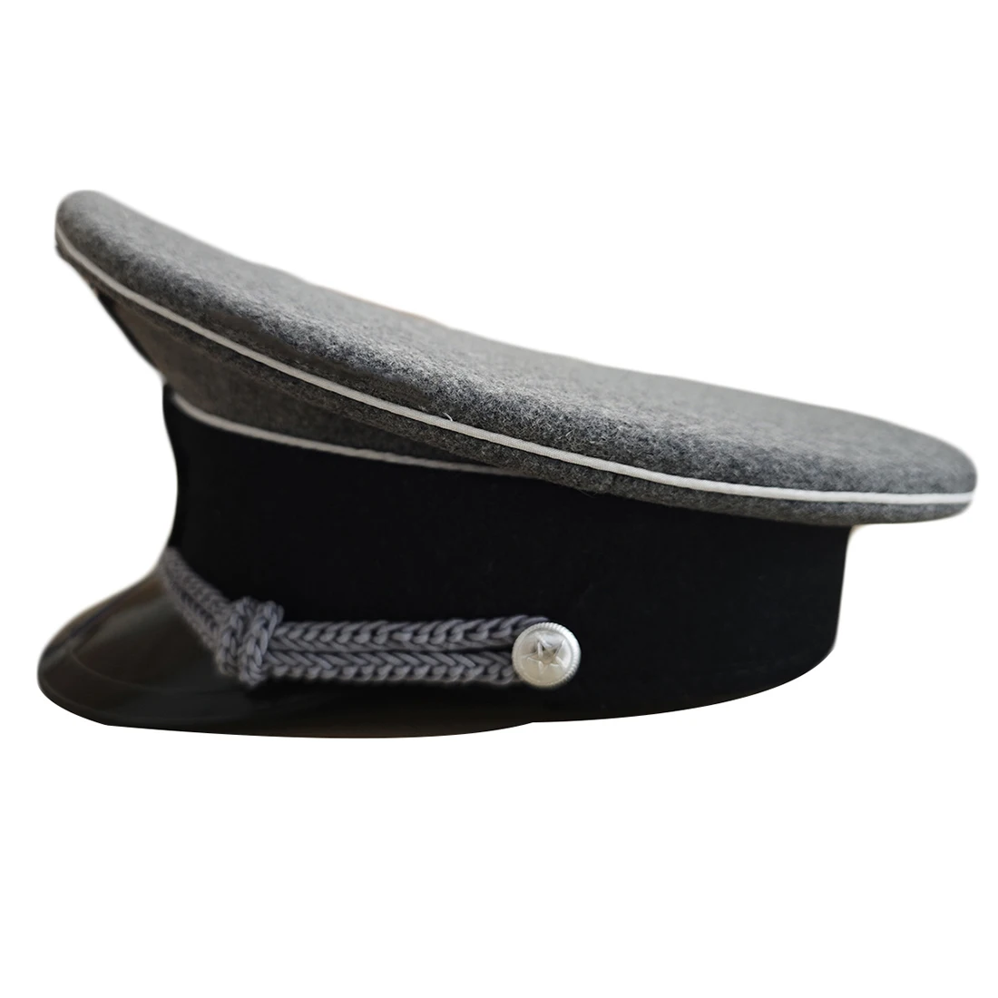 World War Ii German Military Hat Film and Television Props Big Brim Hat