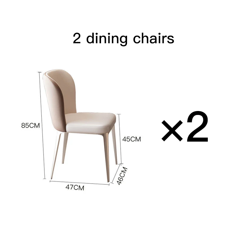 2 dining chairs