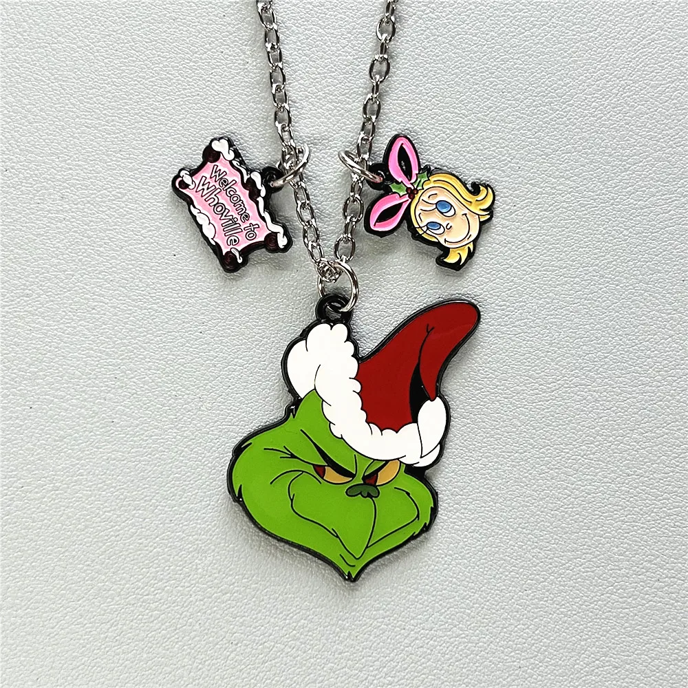 

JYYH Cartoon Animated Movie Peripheral Necklace Multi pendant High-Quality Metal Jewelry Christmas Gifts Available for Wholesal