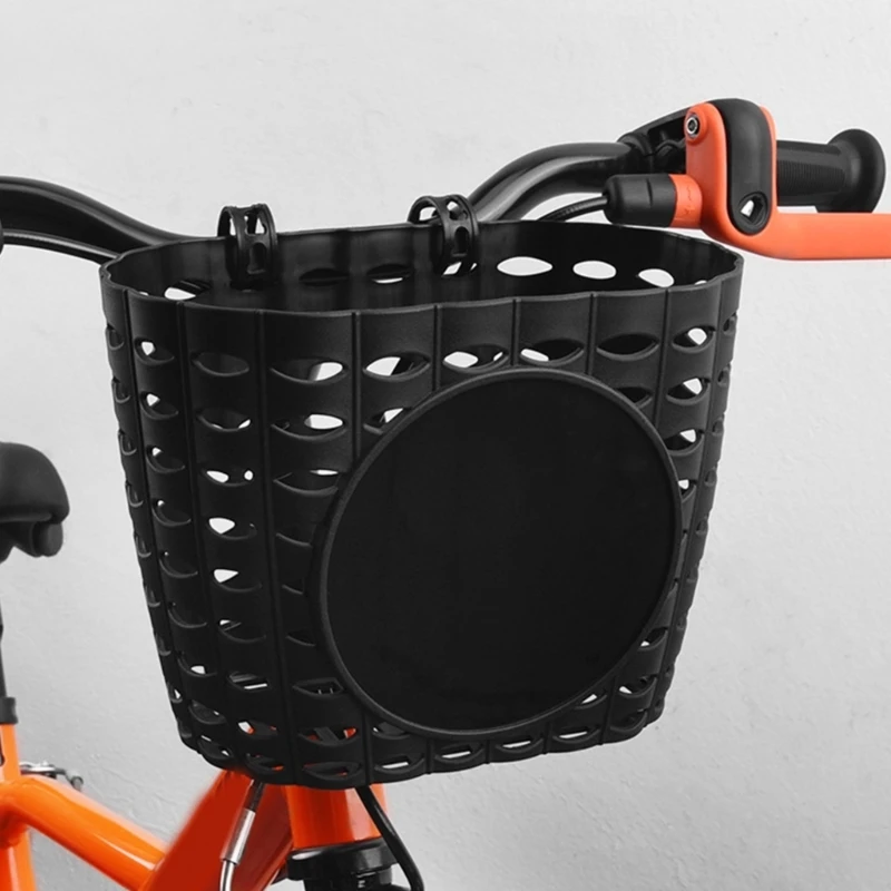 Angepasste Fahrrad korb Fahrräder Lenker Lagerung Fahrrad korb mit Verschluss riemen, Kunststoff Fahrräder Front korb für Kinder – Detail 9