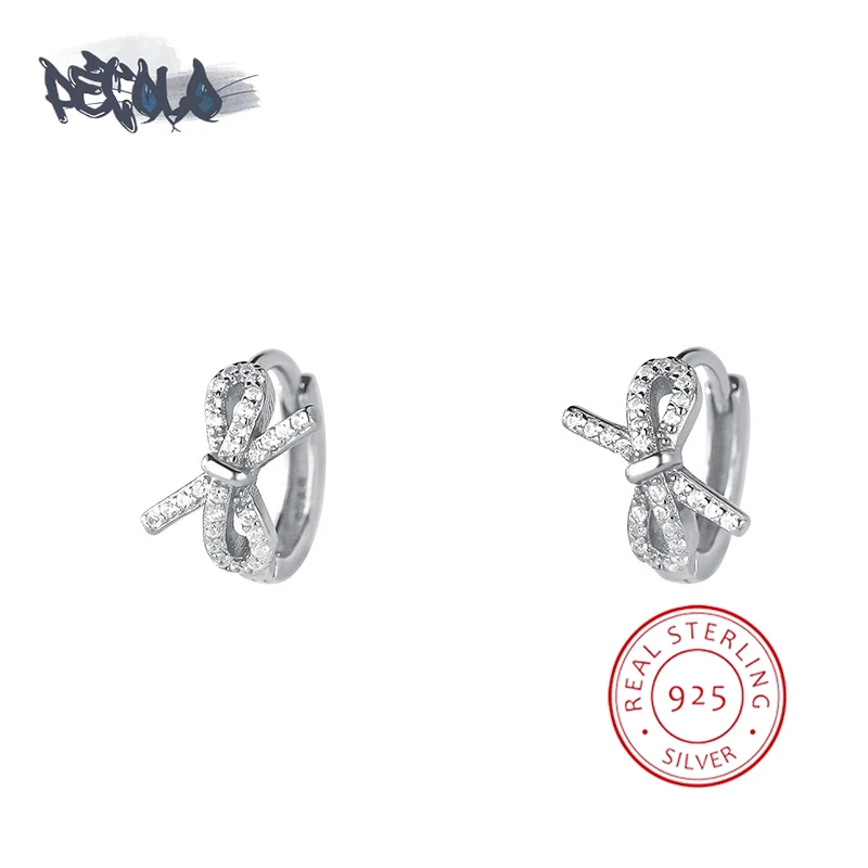 

Серьги женские из серебра 925 пробы с цирконом