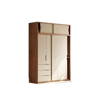 Armoire en bois pour chambre à coucher, organisateur de rangement pour femmes, armoire de luxe, étagères d'hôtel, meubles Szafa Tekstylna Na Ubrania 6