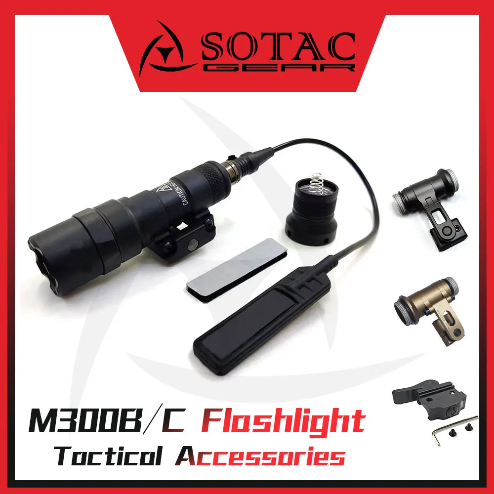 

Шлем для оружия SOTAC, фонарик с планкой 20 мм, модель M300 B