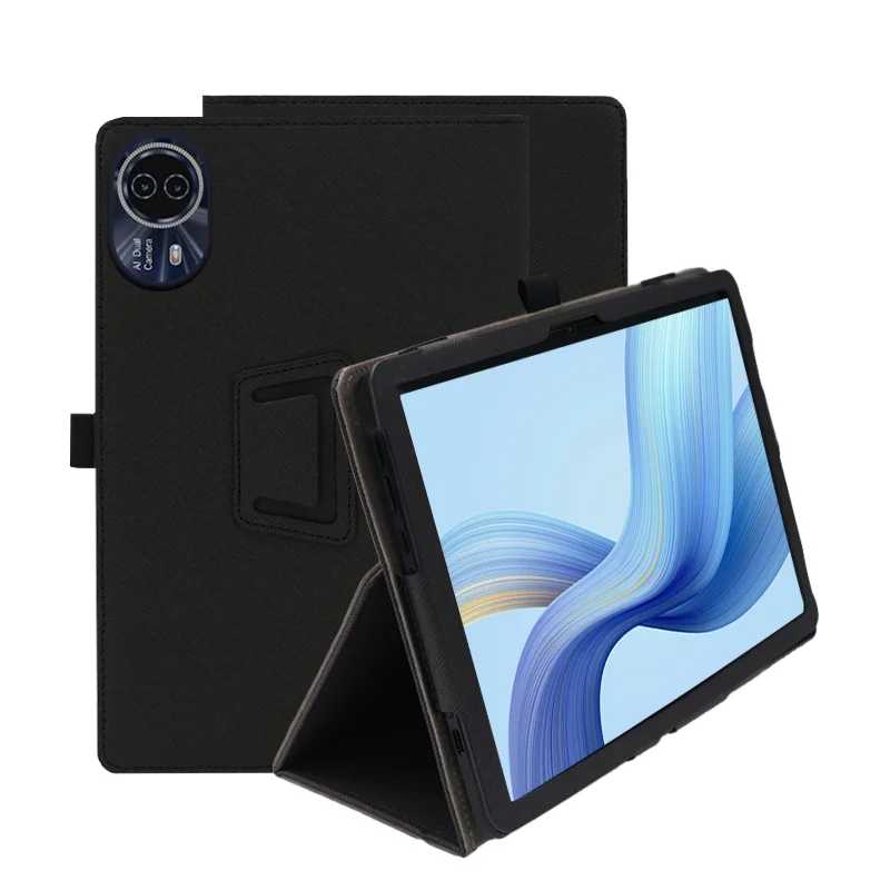 14-Inch Tri-Fold Magnetic Tablet Case with Slim Holder Cover