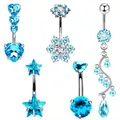 5PCS BlueE