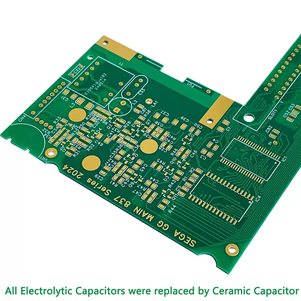 セガゲームギア用デュアルチップマザーボード,新しい空のPCB,ハイ