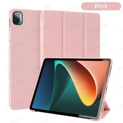 Magnetic Charging Tablet Case - Premium Protection for Mi Pad 7 Pro 11.2in (Pink)
