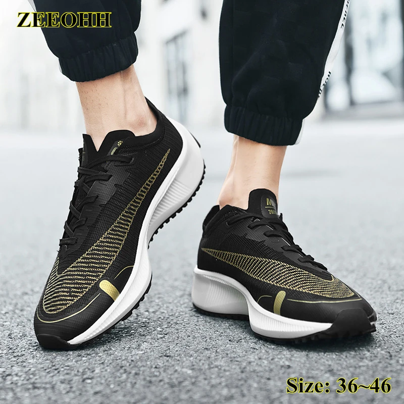 

High Quality Air Cushion Running Shoes Women Spring Summer Breathable Athletic Casual Sneakers Men Non-slip Sport Walking Shoes
