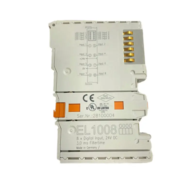 

New In Box PLC Module EL1008 EtherCAT Terminal, 8-Channel Digital Input Module Fast Shipment