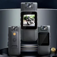 Mini 2025 Camera 4K HD WiFi motorcycles Sports Rotating lens Night Vision Digital Video Recorder Police security Wearable Camera 1