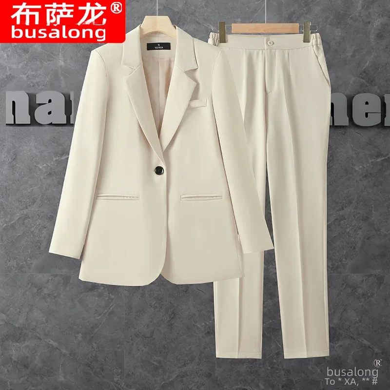 6280 Small Suit Outfit Women's Spring and Autumn New Casual Fashion Temperament Small Size Western Style Professional Tailored S