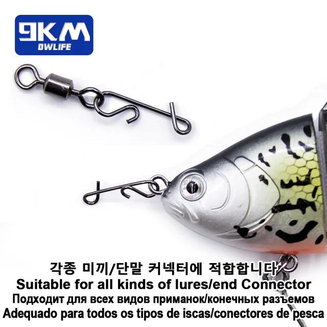 Eupheng 150pcs Quick Change Fly Fishing Snaps Stainless Steel, Fishing  swivels, Fast Easy & Secure, Hook Snaps for Flies, Jigs, Lures, Great Value