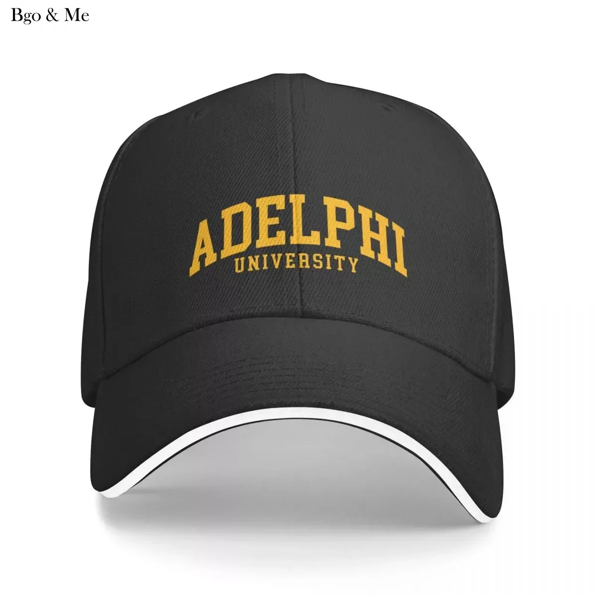 

2023 New Adelphi University - College Font Curved Baseball Cap Vintage Designer Hat Luxury Man Hat Hat For Man Women's