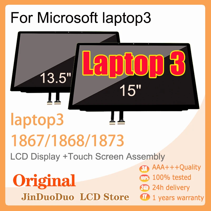 Originale Per Microsoft Surface Laptop 3 1867 1868 Display Lcd Touch Screen Digitigizer Per Microsoft Laptop 3 1873 Display Lcd