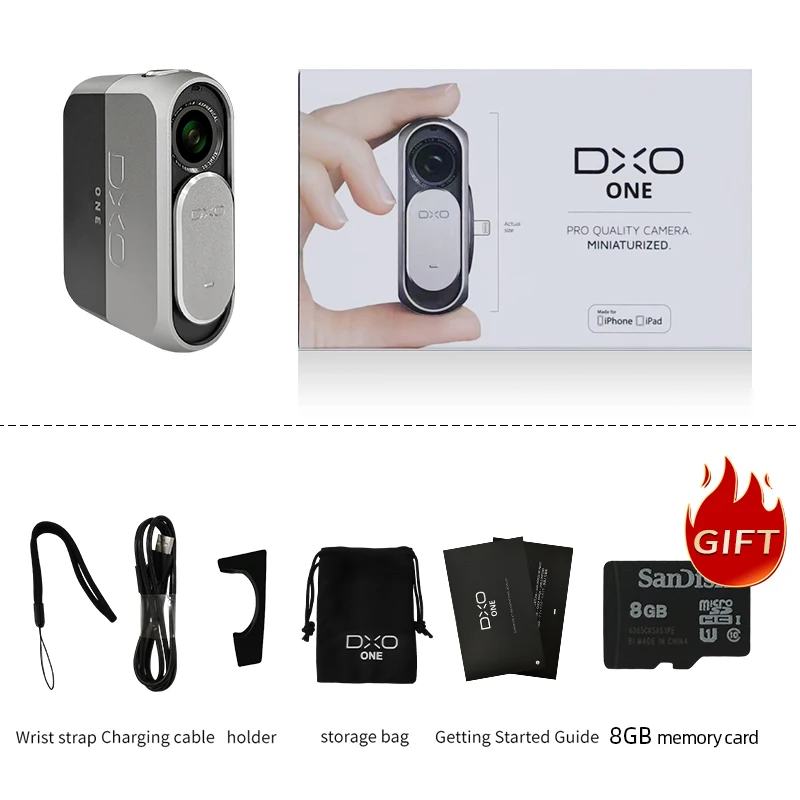 Dxo one-ポータブル高精細カメラ、モバイル外部電話カメラ