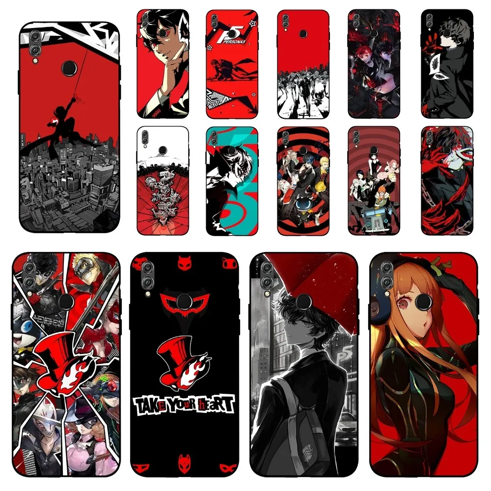 Custodia Per Telefono Persona 5 Per Huawei Honor 10 Lite 9 20 7A Pro 9X Pro 30 Pro 50 Pro 60 Pro 70 Pro Plus
