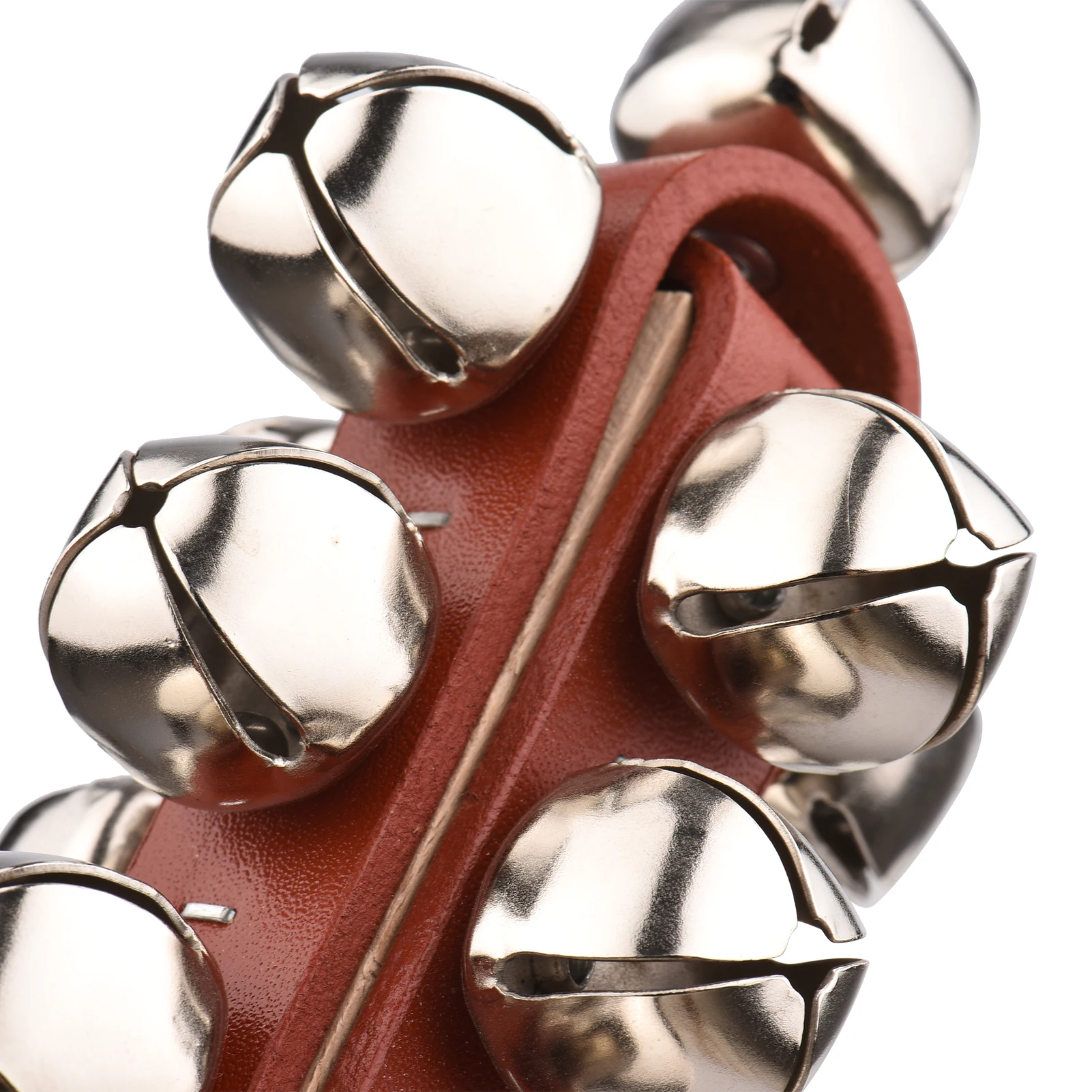 アリス4点まとめDing Jingle Bells(即購入不可) 4 Pcs Christmas Bells Wooden Handle Jingle Bells Instrument