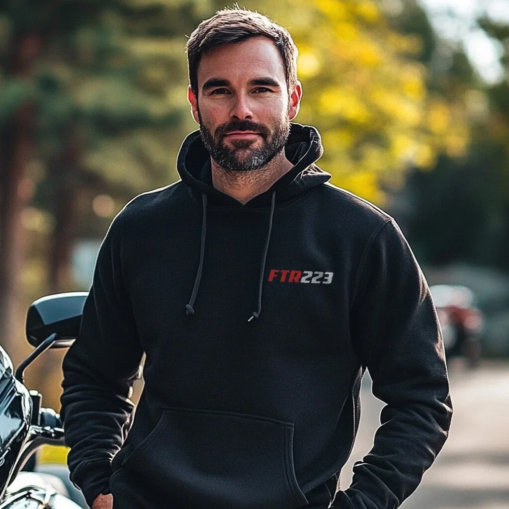 Honda CBR Motorcycle Rider Hooded Sweatshirt