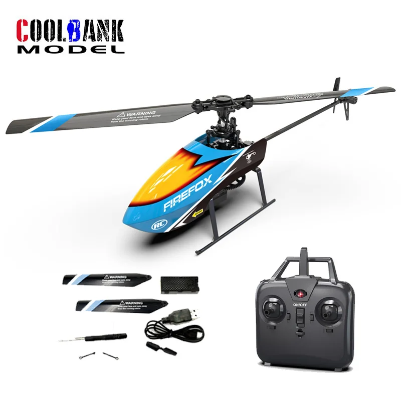 

COOLBANK RC Helicopters C129 RTF RC Helicopter with Gyro 2.4GHz 4 Channel Remote Control Helicopter Model Toys for Beginners Boy