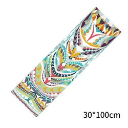 Eco - Friendly Non - Slip Yoga Towel - Sweat Absorbent Fitness Mat Cover - 1 PCS (A)