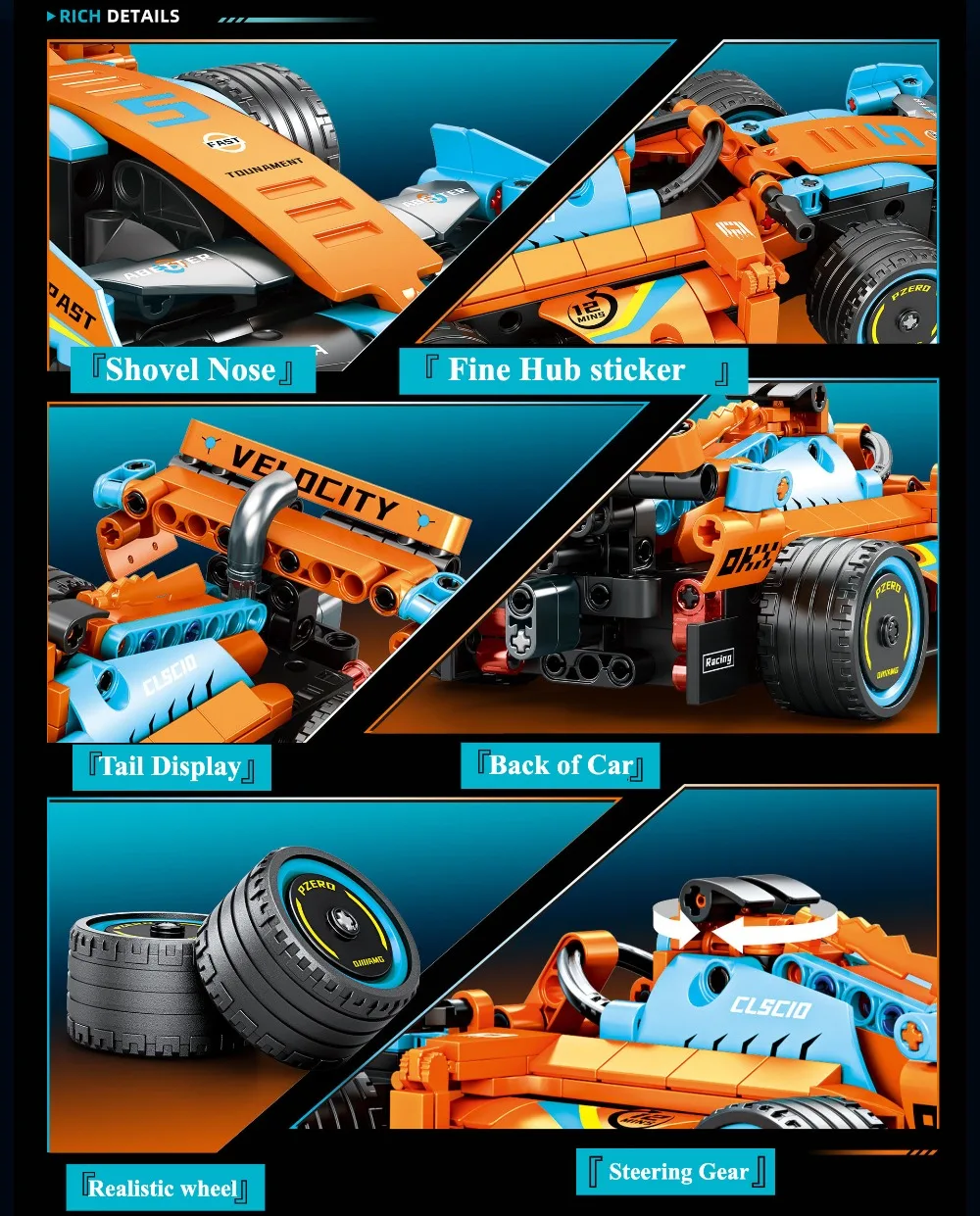 Technical Remote Control F1 Sport Car Building Blocks Supercar Bricks Toy For Adult Kids 24 Technical Remote Control F1 Sport Car Building Blocks Supercar Bricks Toy For Adult Kids