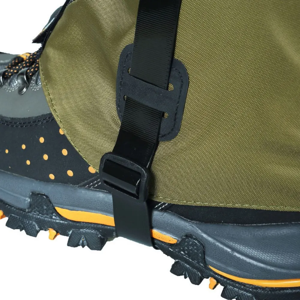 Impermeable Nieve Pierna Polainas Bota de senderismo Legging Zapatos Viajes  al aire libre Camping Trekking Escalada Caza Calentador Snake Shoe Cover