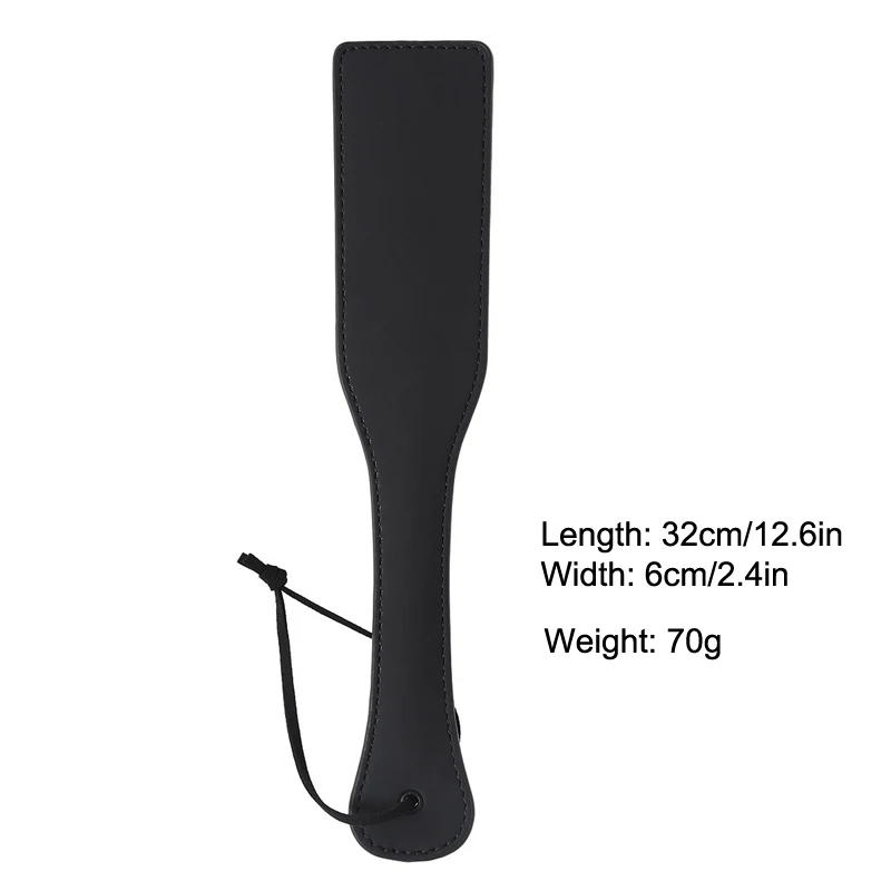 Black Whips and Paddles Leather Whip Bdsm Spanking Flogger Fetish Paddles Bondage Sex Toys For Couples