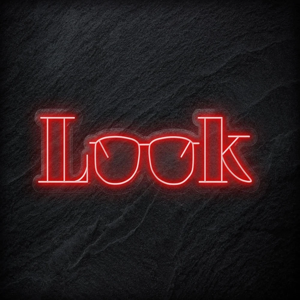 Description Picture 2 of itemLook Neon Light Personality Design Home Ooffice Game Room Bar Club Bedroom Gift Holiday Decoration Ambient Lighting Led Sign