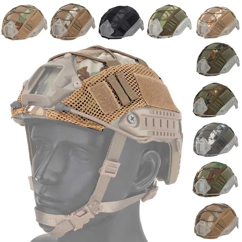 

Чехол для военного охотничьего тактического шлема, камуфляжный шлем, военный Воздушный пистолет, аксессуары для цветов, эластичный шнур, головной убор