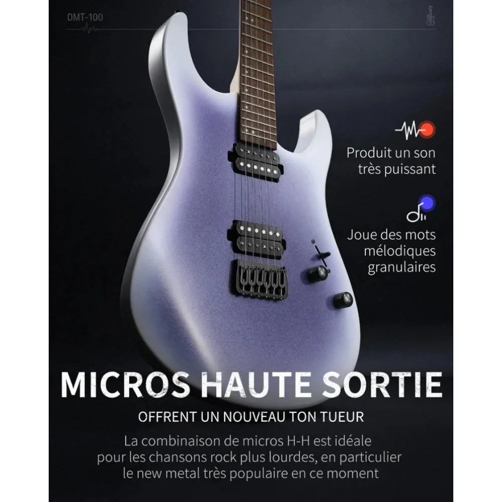 Donner DMT-100B エレキギター DMT-100 Metal Electric Guitar Kit / 39