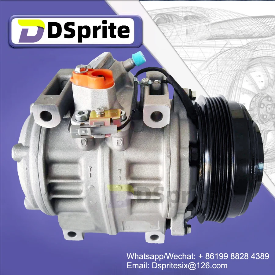 

10P30C A/C Air Conditioning COMPRESSOR 88320-36530 for Toyota Coaster Mini Bus 447220-0394 447220-1030 447220-1310 447220-0390